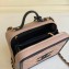 Chanel CC Filigree Grained Vanity Case Medium Bag A93343 Beige/Black