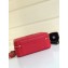 Chanel CC Filigree Grained Vanity Case Medium Bag A93343 Red