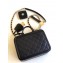 Chanel CC Filigree Grained Vanity Case Medium Bag A93343 Black
