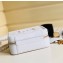 Chanel CC Filigree Grained Vanity Case Medium Bag A93343 White