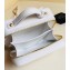 Chanel CC Filigree Grained Vanity Case Medium Bag A93343 White