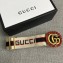 Gucci Stripe Belt With Double G And Crystals 2018