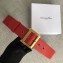 Dior Width 5cm Diorquake Belt Red In Calfskin With D Buckle 2018