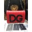 Dolce & Gabbana DG Girls Shoulder Bag In Quilted Nappa Leather Red 2018
