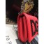 Dolce & Gabbana DG Girls Shoulder Bag In Quilted Nappa Leather Red 2018