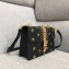 Gucci Sylvie Web Bee Star Small Shoulder Bag 524405 Black 2018