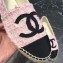 Chanel CC Logo Tweed Fabric Espadrilles G34436 Pink 2019