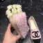Chanel CC Logo Tweed Fabric Espadrilles G34436 Pink 2019