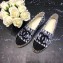 Chanel CC Logo Tweed Fabric Espadrilles G34436 Blue 2019