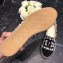 Chanel CC Logo Tweed Fabric Espadrilles G34436 Black 2019