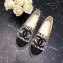 Chanel CC Logo Tweed Fabric Espadrilles G34436 Beige 2019