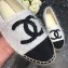 Chanel CC Logo Tweed Fabric Espadrilles G34436 White 2019