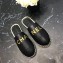 Chanel Gold Logo Espadrilles Mules Black 2019