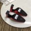 Balenciaga Heel 9cm Round Toe Calfskin Mules Red 2019