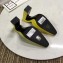 Balenciaga Heel 9cm Round Toe Calfskin Mules Yellow 2019