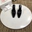 Balenciaga Heel 9cm Round Toe Calfskin Mules Black 2019