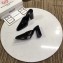 Balenciaga Heel 9cm Round Toe Calfskin Mules Black 2019