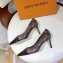 Louis Vuitton Heel 6.5cm Fetish Pumps Monogram Canvas/Patent Black