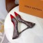 Louis Vuitton Heel 6.5cm Fetish Pumps Monogram Canvas/Patent Red
