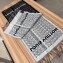 Louis Vuitton Logo Print Scarf Black/White 2018