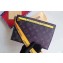 Louis Vuitton Pouch Clutch Large Bag Monogram Canvas Yellow Spring Summer 2018