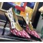 Dior J’Adior Slingback Heel 95mm Pump in Oblique Canvas Red 2018