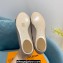 Louis Vuitton leather and Monogram Bow Popi Flat Ballerinas Nude 2022