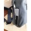 Prada Technical Fabric Bandoleer Shoulder Bag 2VH026 Gray 2018