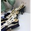 Dior J’Adior Heel 95MM Slingback Pump in Denim Patchwork 2018