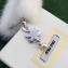 Miu Miu Mink Fur Bracelet White/Black/Pink/ 2018