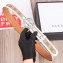 Gucci GG Supreme Belt with G Buckle 35mm Width White Leather 