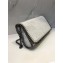Stella McCartney Falabella Mini Shoulder Bag Silver White 2018