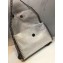 Stella McCartney Falabella Medium Shoulder Bag Silver White 2018