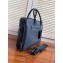Prada Saffiano Leather Briefcase 2VE366 Navy Blue 2018