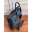 Prada Saffiano Leather Briefcase 2VE366 Navy Blue 2018