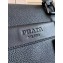 Prada Saffiano Leather Briefcase 2VE366 Navy Blue 2018