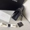 Chanel Original Quality Medium Classic Flap Bag 1112 in Caviar Leather Black with Silver Hardware