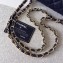 Chanel Original Quality Medium Classic Flap Bag 1112 in Caviar Leather Black with Gold Hardware