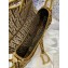 DIOR Brown Dior Oblique Embroidered Velvet SADDLE BAG 2020