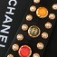 Chanel Cuff with Stones AB0268 Black 2018