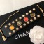 Chanel Cuff with Stones AB0268 Black 2018