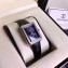 Replica Chanel V2 Diamond Quartz Leather Band White