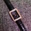 Replica Chanel V2 Diamond Quartz Leather Band White