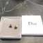 Dior Crystal Heart Stud Earrings 2018