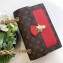 Louis Vuitton Monogram Canvas With Colorful Calfskin Victoire Shoulder Bag M41731 Cherry 2017