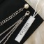 Chanel Necklace A58424 Silver 2018