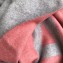 Acne Studios Logo Cashmere Scarf 50x220CM Pink/Grey