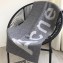 Acne Studios Logo Cashmere Scarf 50x220CM Grey