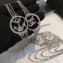 Chanel Long Necklace A58423 Silver 2018