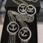 Chanel Long Necklace A58423 Silver 2018